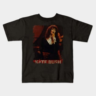 TEXTURE ART- Kate Bush - RETRO STYLE Kids T-Shirt